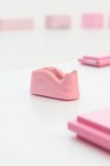 Dispensador de mesa ibi craft p/cinta adhesiva de de hasta 18 mm - rosado Dispensador de mesa ibi craft p/cinta adhesiva de de hasta 18 mm - rosado
