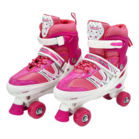 Patin Artistico Semi Profesional Patines Niños Infantil Variante ROSA TALLE L