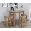 Juego De Comedor Plegable Romana + 4 Banquetas Juego De Comedor Plegable Romana + 4 Banquetas