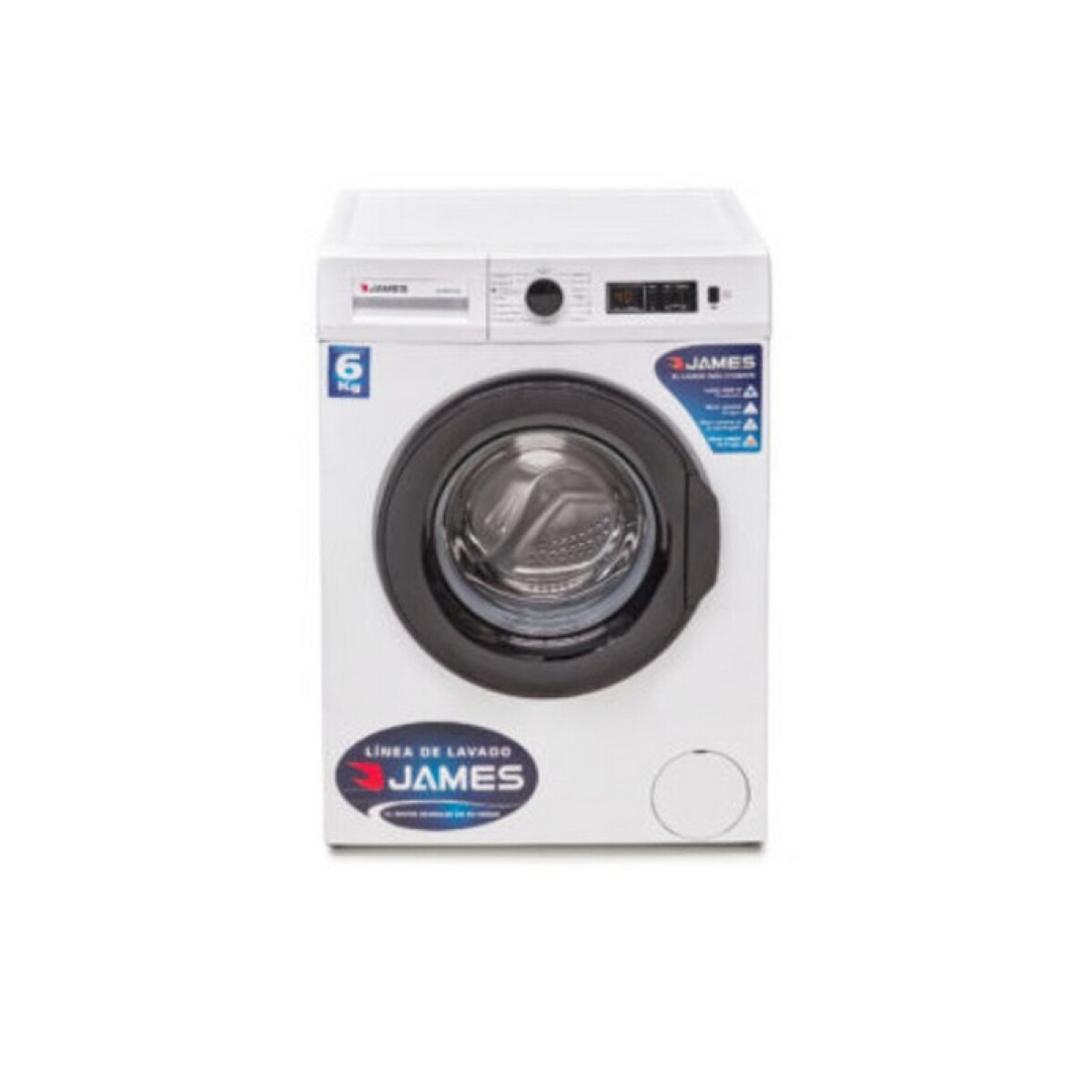 LAVARROPAS JAMES 6 KG BLANCO 