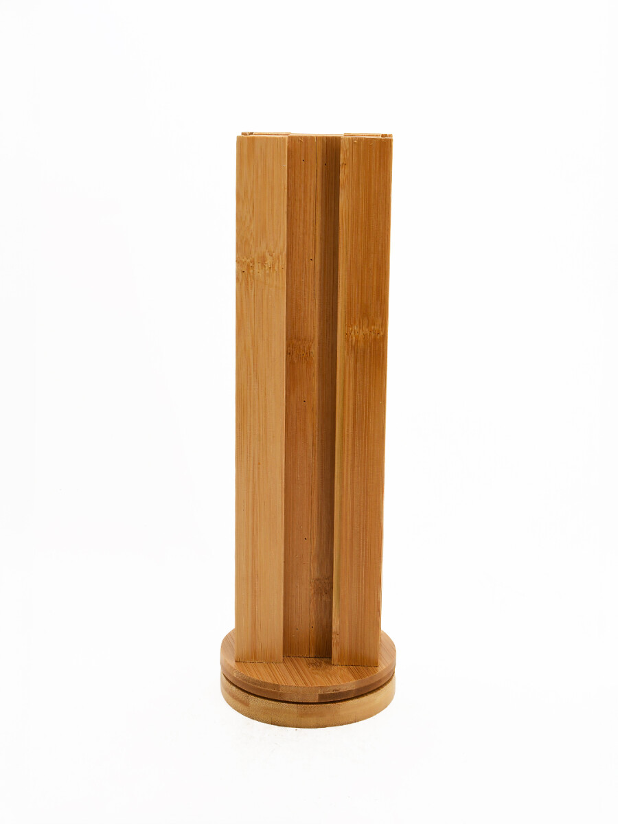 SOPORTE BAMBOO PARA CAPSULAS - MADERA 