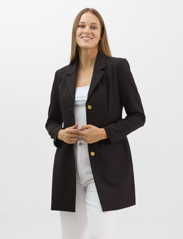 Blazer Office Largo NEGRO