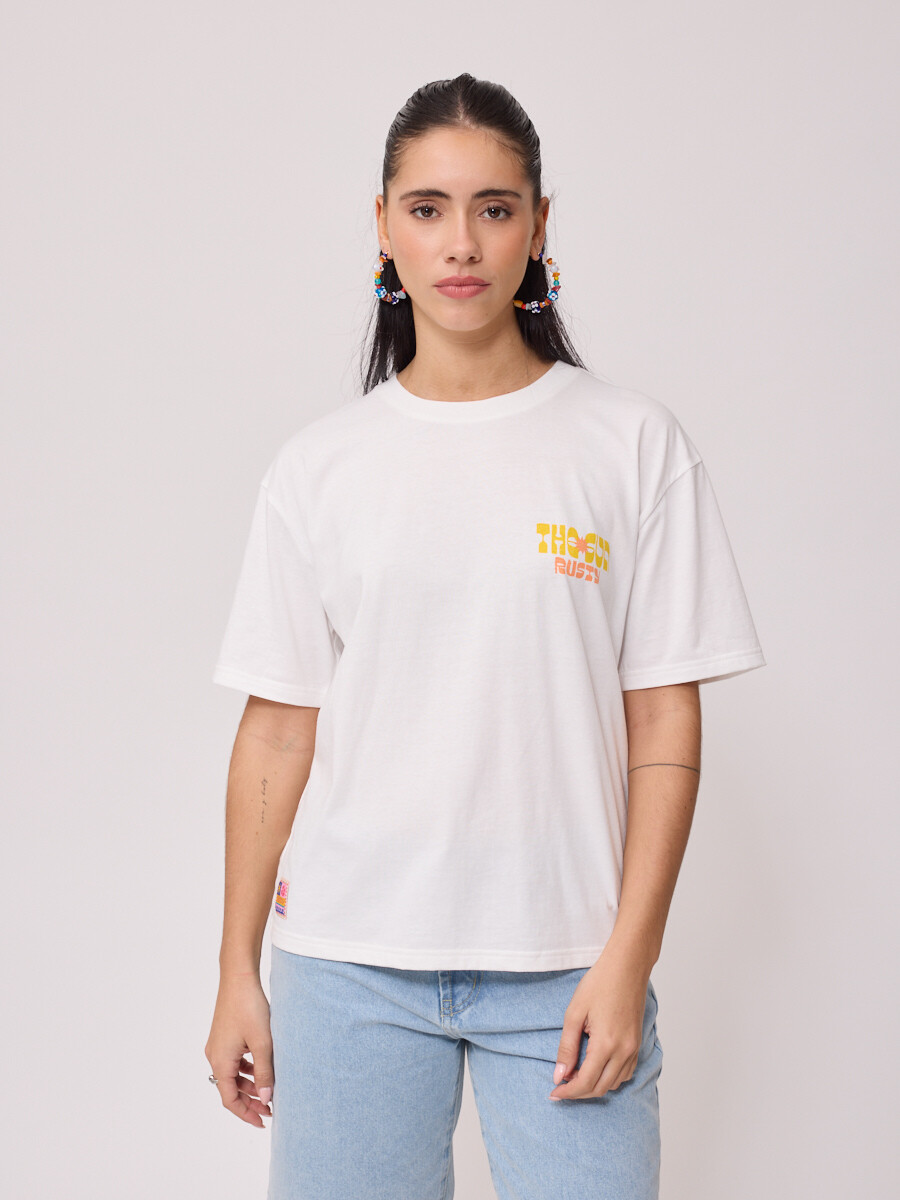 T-SHIRT ELDA RUSTY - Blanco 
