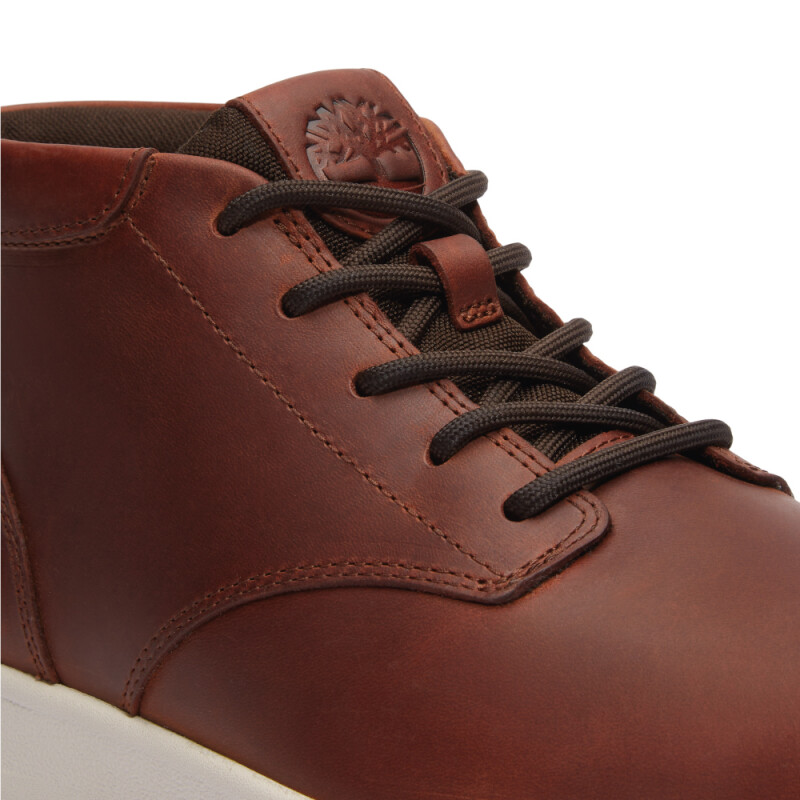 Zapatillas Parker Street Mid Hombre Rust Full Grain