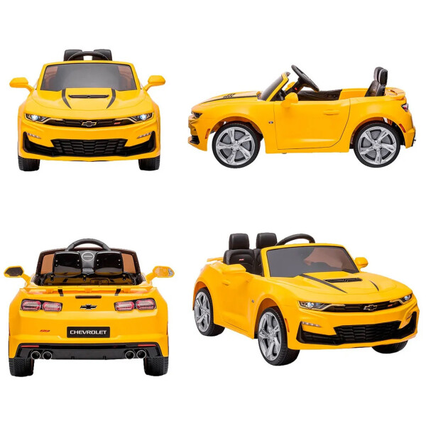 Auto A Bateria Electrico Infantil Chevrolet Camaro AUTO ELECTRICO CAMARO BJH558 AMARILLO