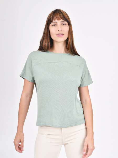 REMERA CURITIBA VERDE AZULADO