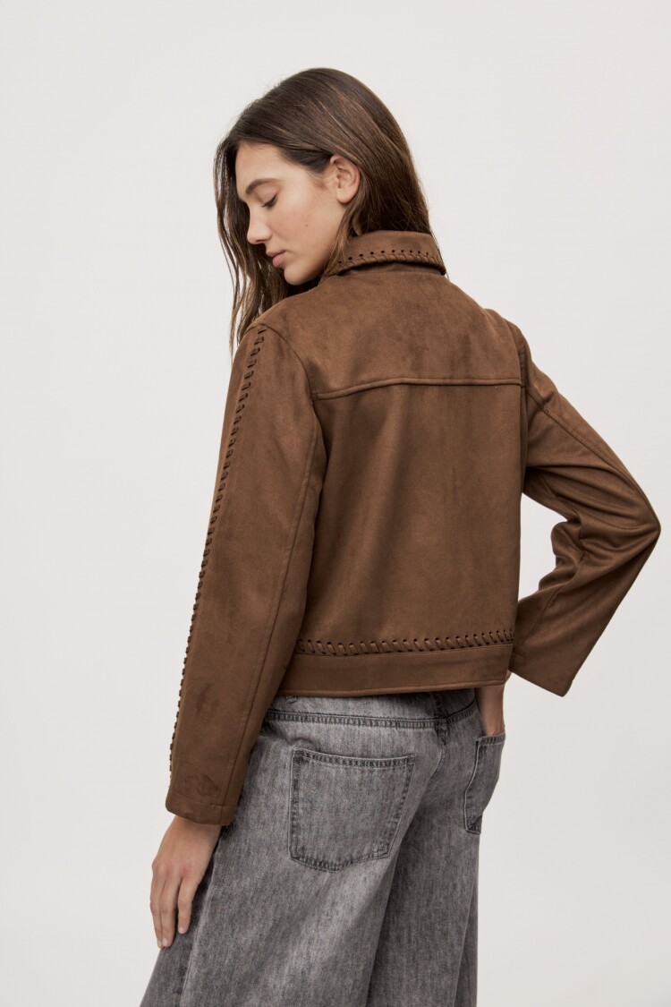 CAMPERA HICKOK Marrón oscuro