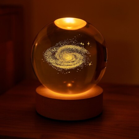 ESFERA VELADORA LAMPARA LED GALAXIA USB ESFERA VELADORA LAMPARA LED GALAXIA USB
