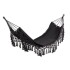 Hamaca Paraguaya Silla Colgante Reforzada Jardín Con Flecos Bolso Y Soga Imback Color Negro Hamaca Paraguaya Silla Colgante Reforzada Jardín Con Flecos Bolso Y Soga Imback Color Negro