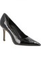Stiletto Alto Verniz Negro