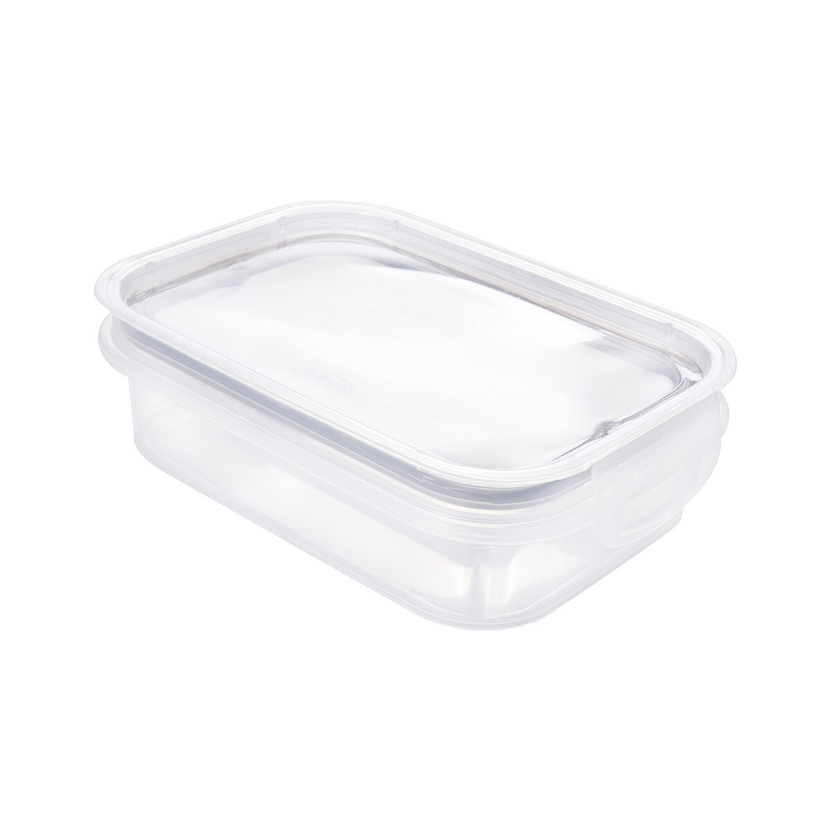 Pote Rectangular con Traba 500 ml - GRIS 