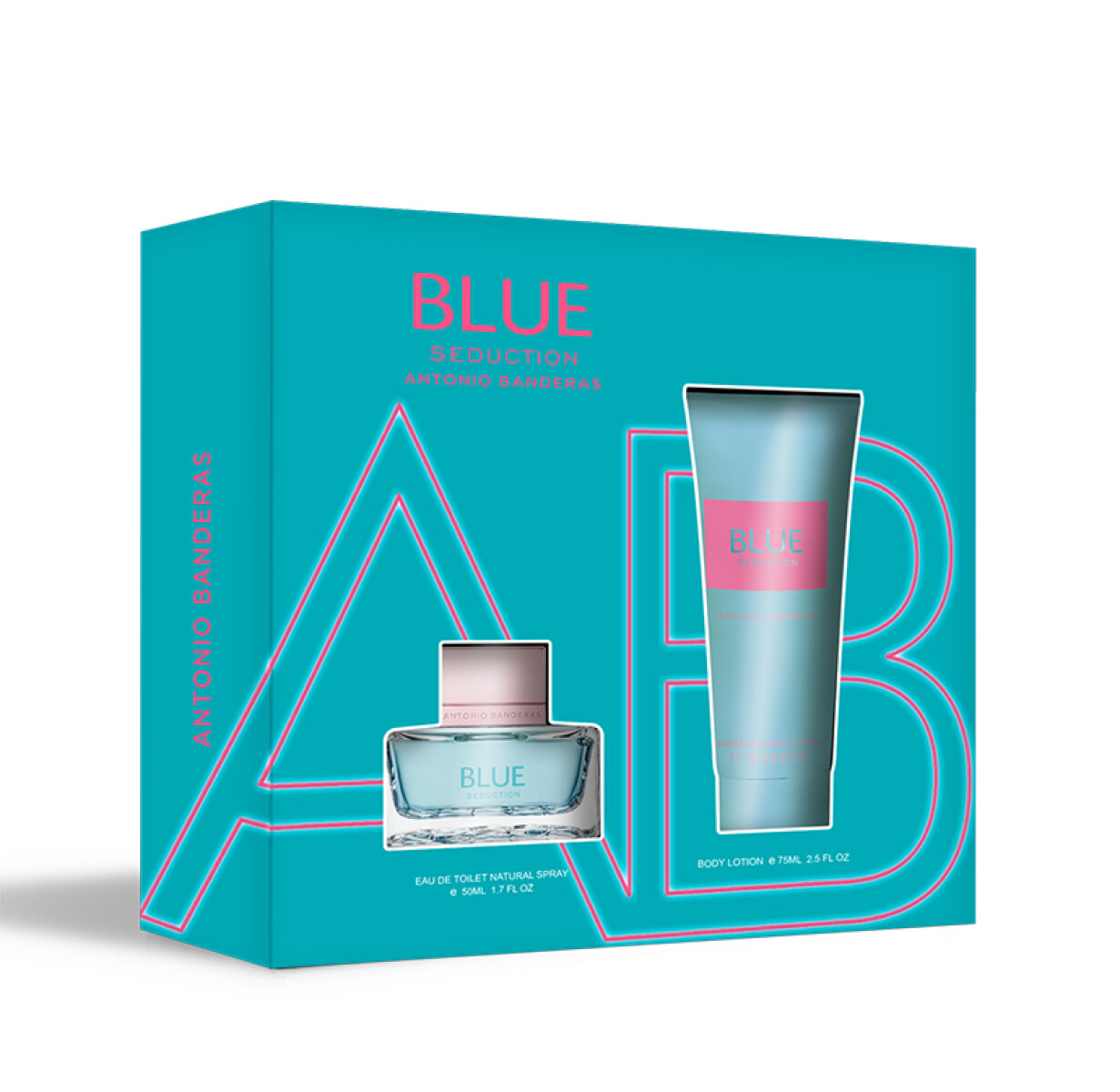 Set Blue seduction edt 50 ml + Body Lotion woman Antonio Banderas 