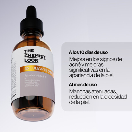 Tónico The Chemist Look Exfoliante MA 30ml Tónico The Chemist Look Exfoliante MA 30ml