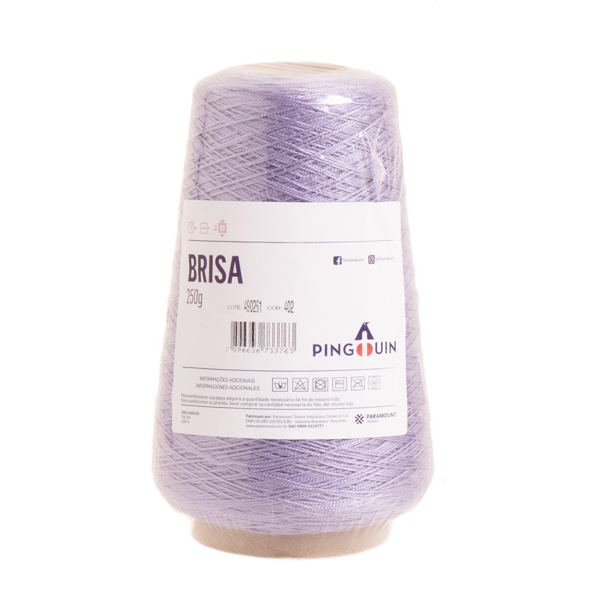 Conos Hilo brisa - lilas 