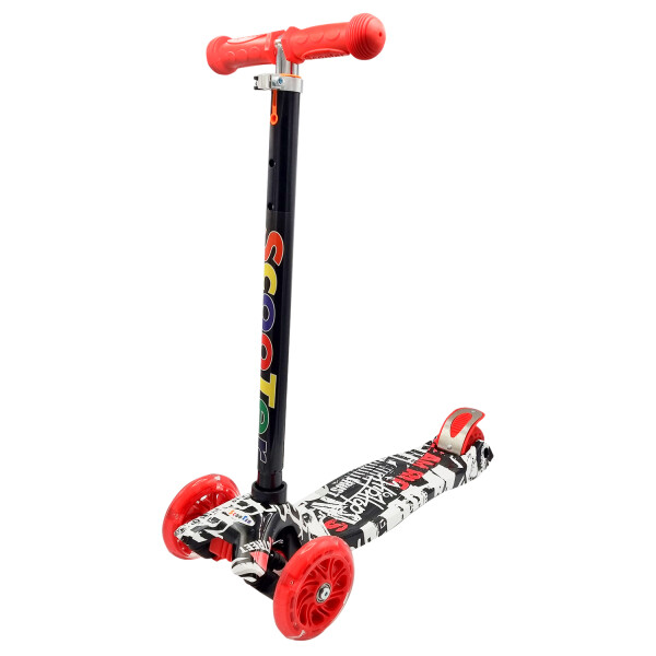 Monopatin Tripatin Scooter Luces Regulable Infantil Niños Variante Diseño HipHop