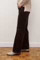 PANTALON PANA MARRON