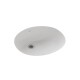Bacha Circular De Loza Blanca Para Empotrar 46X34X19 000