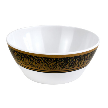 BOWL MELAMINA LINEA DORADA 5.5´ 14X5.8CM 75GR BOWL MELAMINA LINEA DORADA 5.5´ 14X5.8CM 75GR