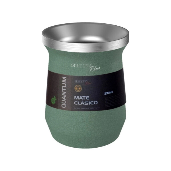 Mate selecta verde Acero Inox. Mate selecta verde Acero Inox.