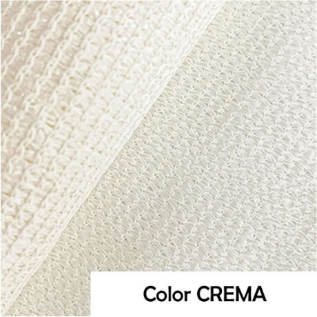 Toldo vela 5x3 metros sombra color CREMA Toldo vela 5x3 metros sombra color CREMA