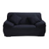 Funda Protector Sillón Sofá 2 Cuerpos Ajustable Elastizada Variante Color Gris Azulado