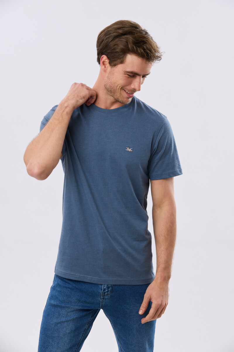 REMERA BÁSICA DE ALGODÓN - Piedra 