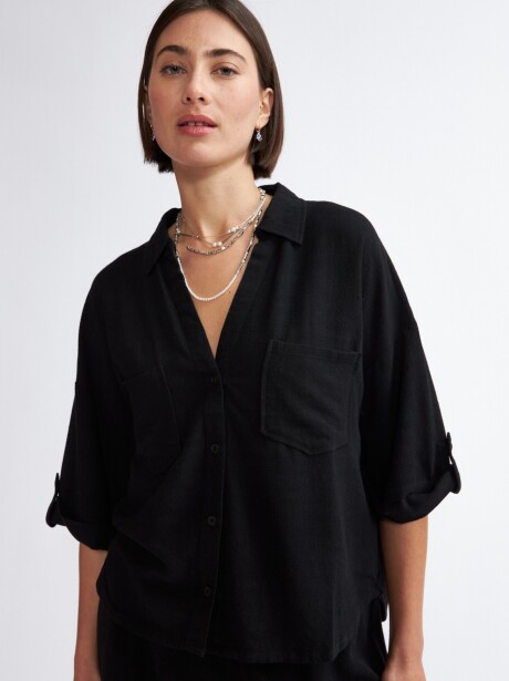 CAMISA BUENOS AIRES NEGRO