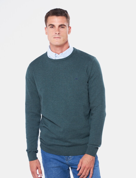 BUZO CUELLO BASE Verde