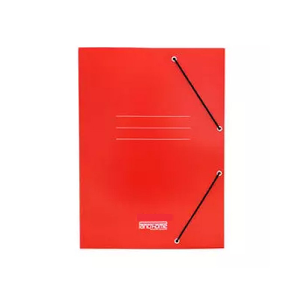 Carpeta Con ElÃÂ¡stico - Rojo 