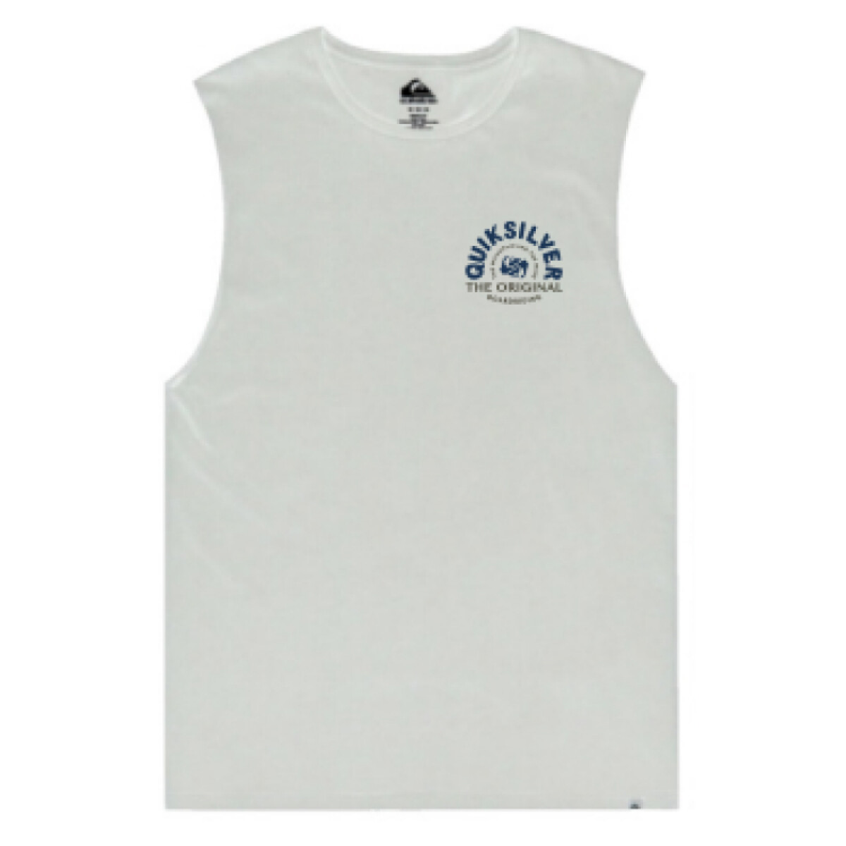 Musculosa Quiksilver Summer Road - Blanco 