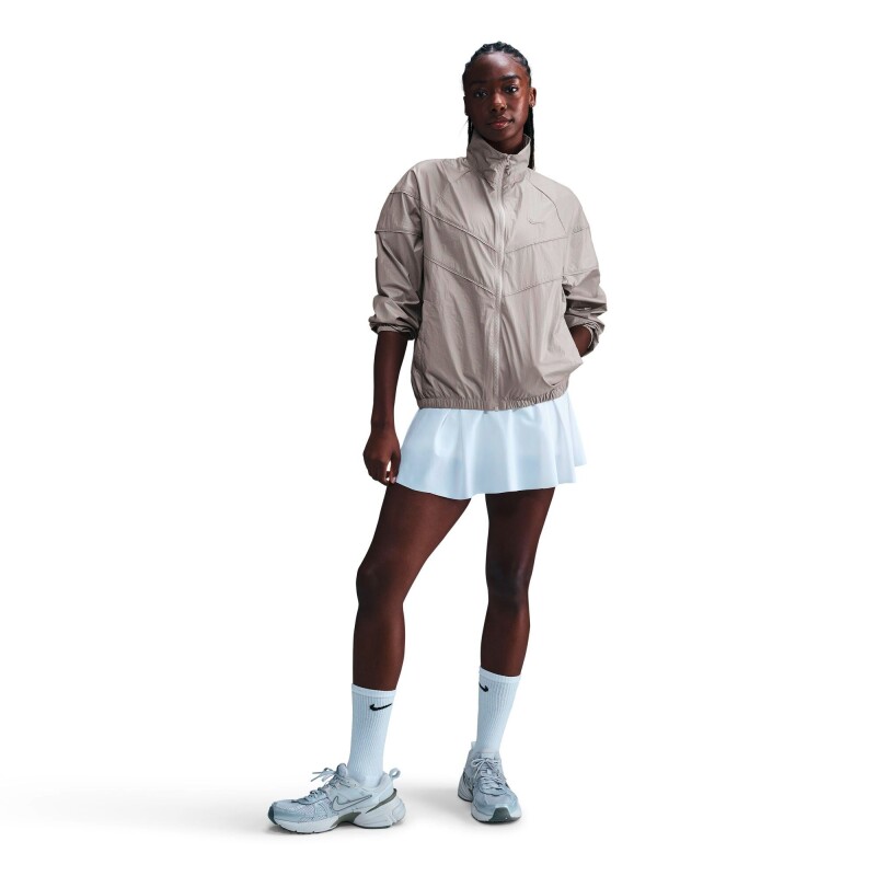Abrigo Nike Sportswear Windrunner de Mujer Gris