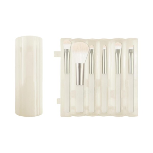 Set brochas de maquillaje beige