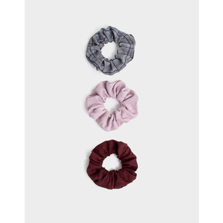 Scrunchie Combinacion Multicolor