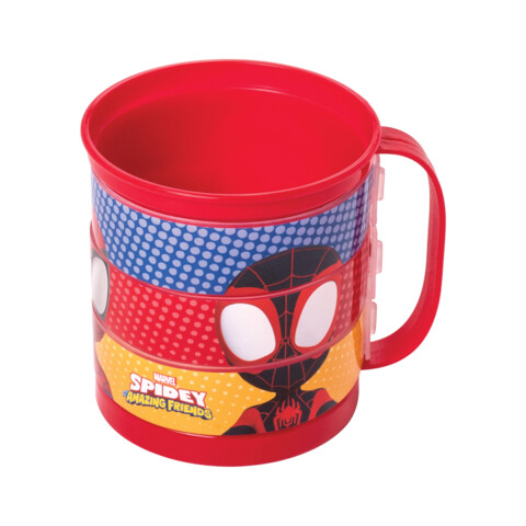 Taza Plástica Puzzle Spidey 360 ml U