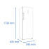 Freezer Vertical James Fjv-320 Nfm 250 L. FREEZER VERTICAL JAMES FVJ320 NFM 4264
