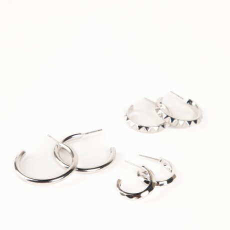 AROS DERMONT Plateado
