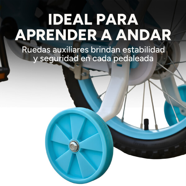 Bicicleta infantil Shengdi Rodado 14 Canasto Parrilla Hadas Bicicleta infantil Shengdi Rod 14 Canasto Parrilla Rueditas