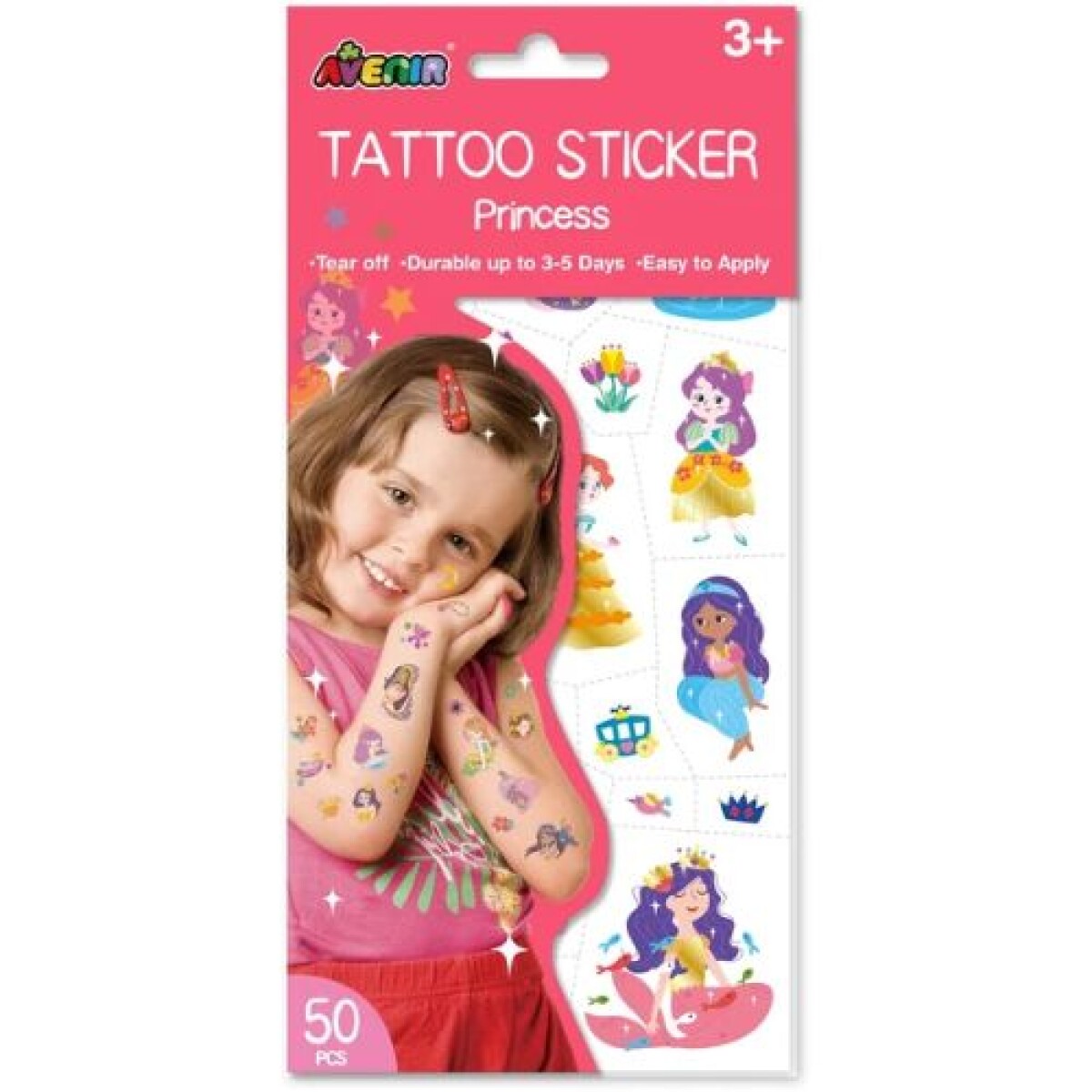 Tattoo stickers Princess - Tattoo Stickers Princess 