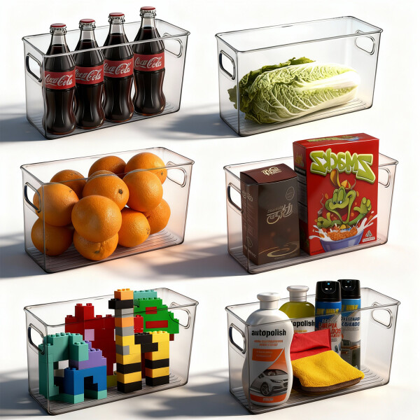 Organizador De Cocina Heladera Alacena Multiuso Juego De 6 Recipientes Contenedores Imback Organizador De Cocina Heladera Alacena Multiuso Juego De 6 Recipientes Contenedores Imback