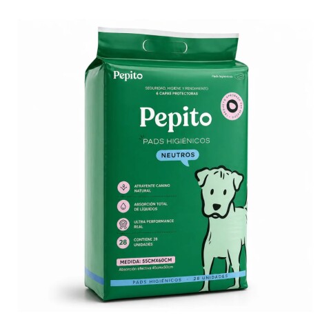 Pads Pepito 28 Unid 60x55 cm Pads Pepito 28 Unid 60x55 cm