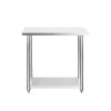 Mesada Central con Estante Inferior 90x60 cm Mesada Central con Estante Inferior 90x60 cm