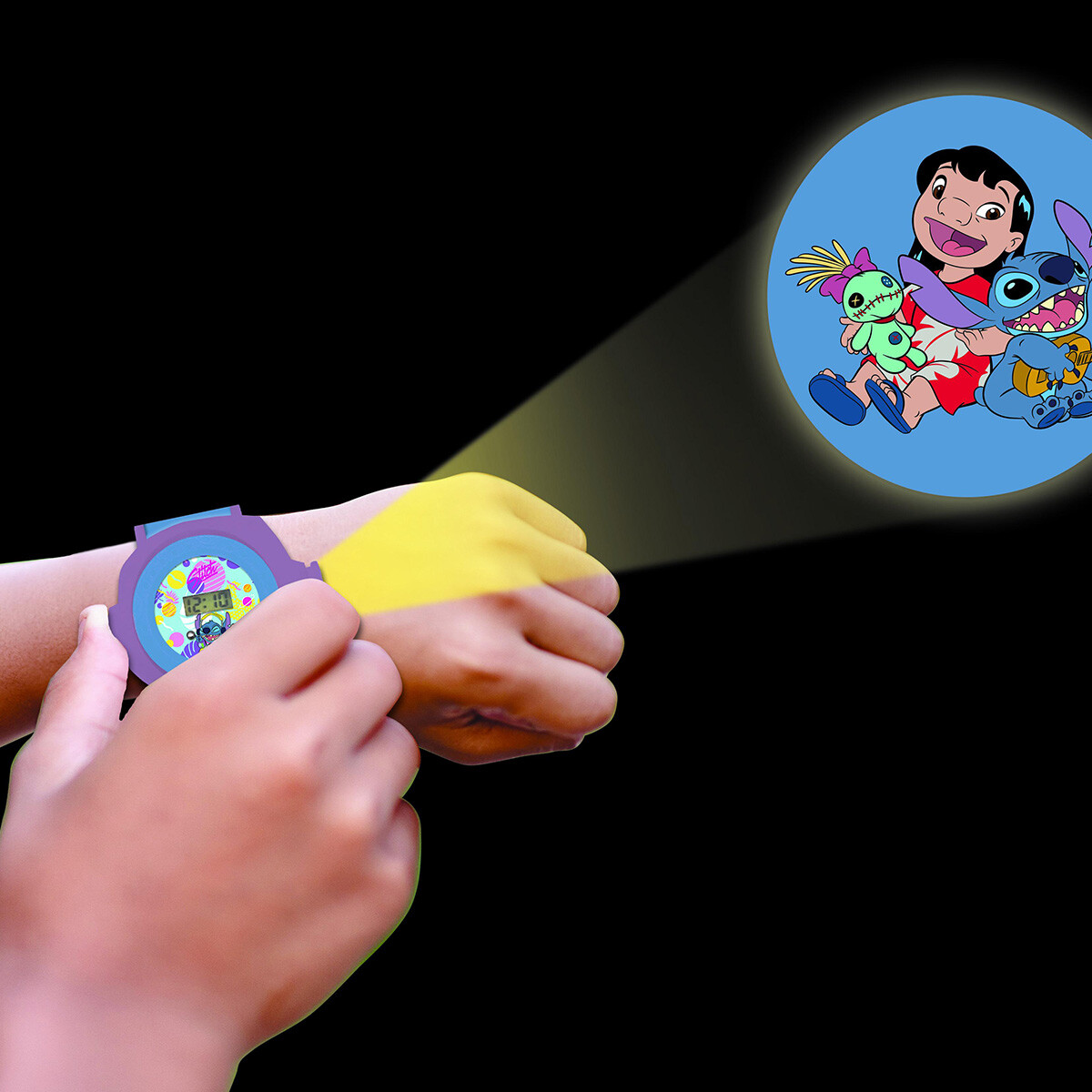 Reloj Infantil Digital con Proyector Lexibook - Stitch 
