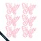 Mariposas Decorativas x 6 Rosa