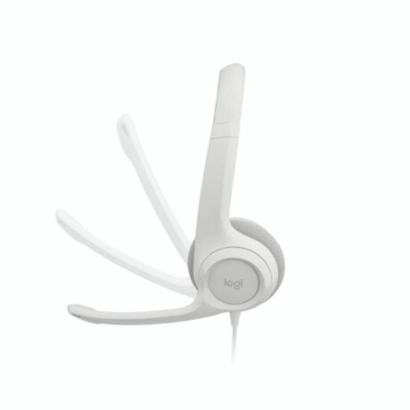 AURICULARES CABLEADOS LOGITECH HEADSET H390 USB Auriculares Cableados LOGITECH H390 USB Con Micrófono On-Ear - White