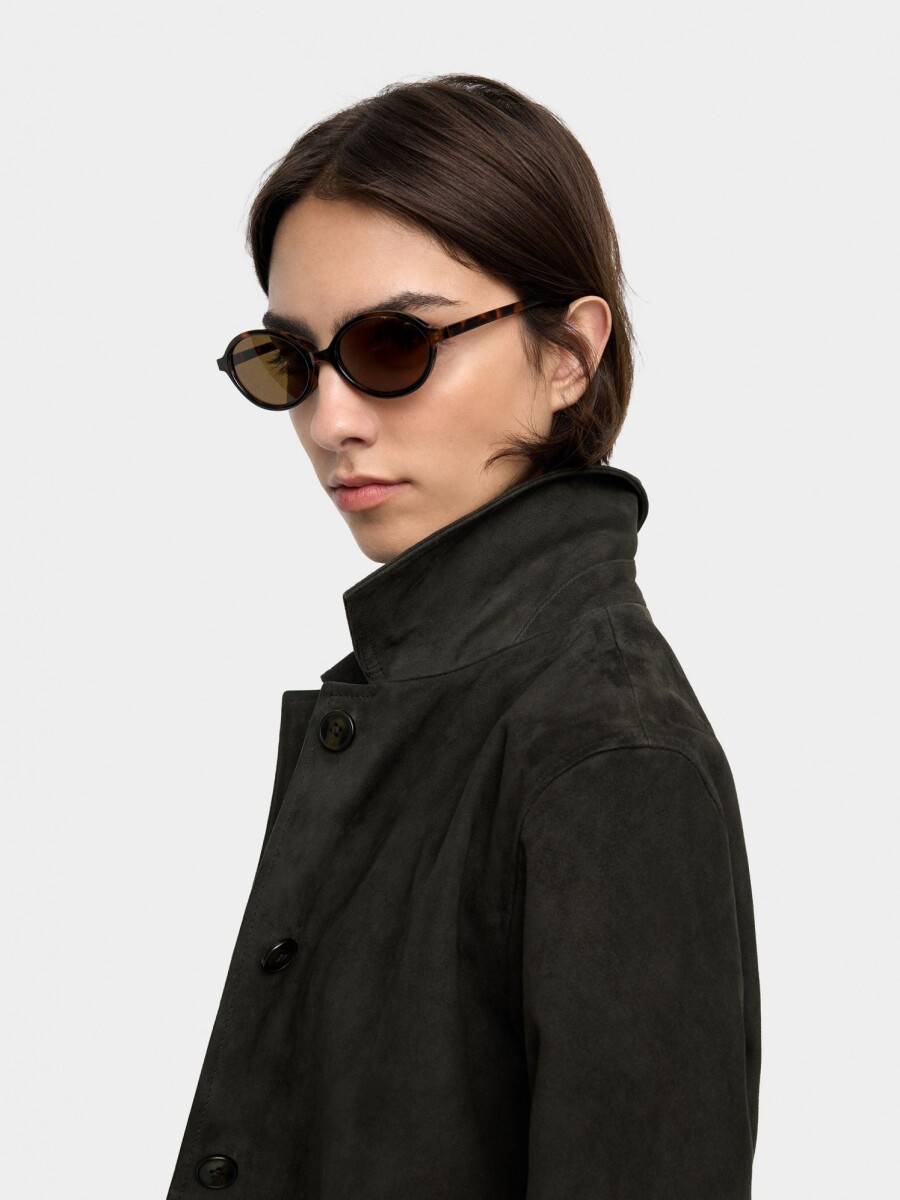 Gafas De Sol Redondas marron