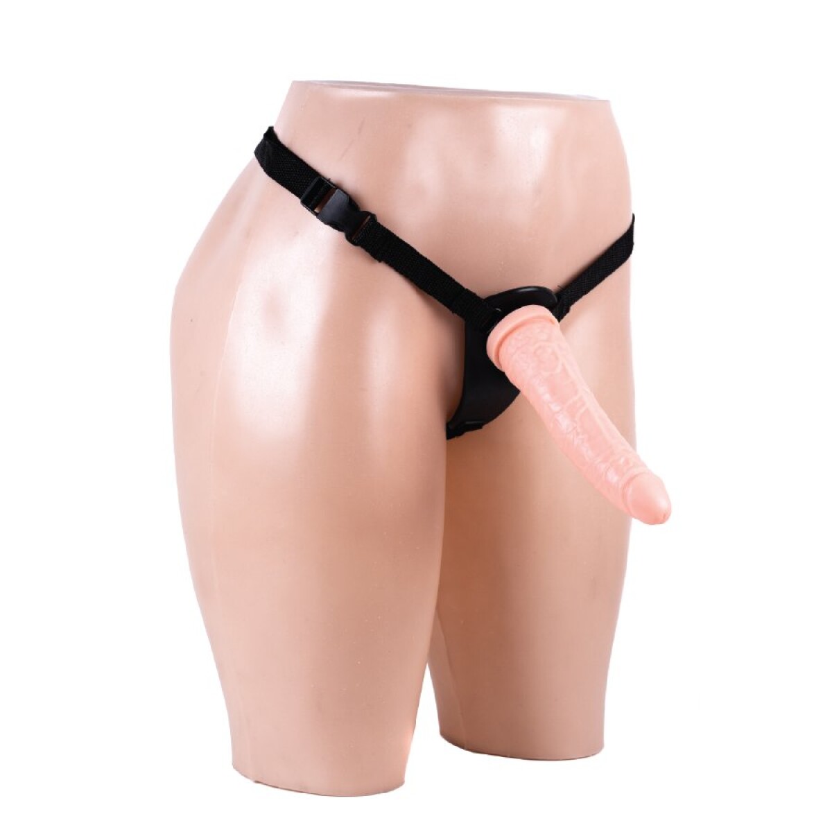 Army Arnés con Dildo Bananin Piel 