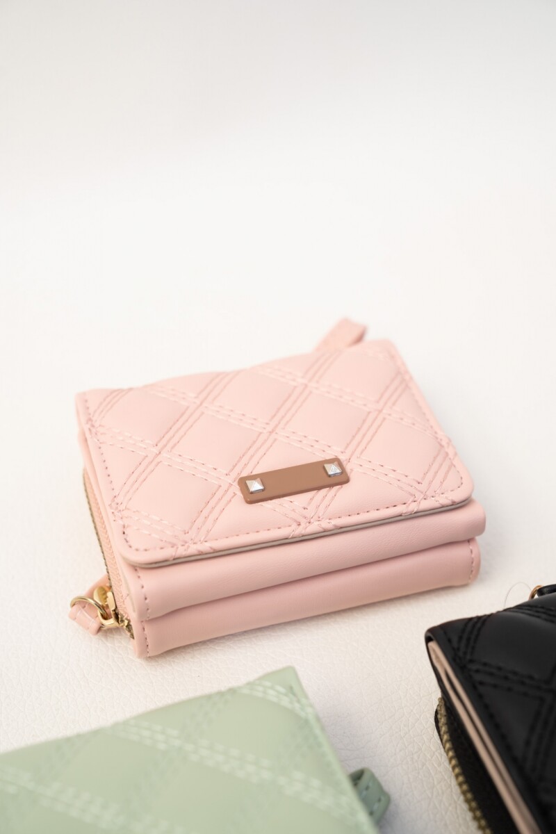 Billetera corta Naty - Rosa 