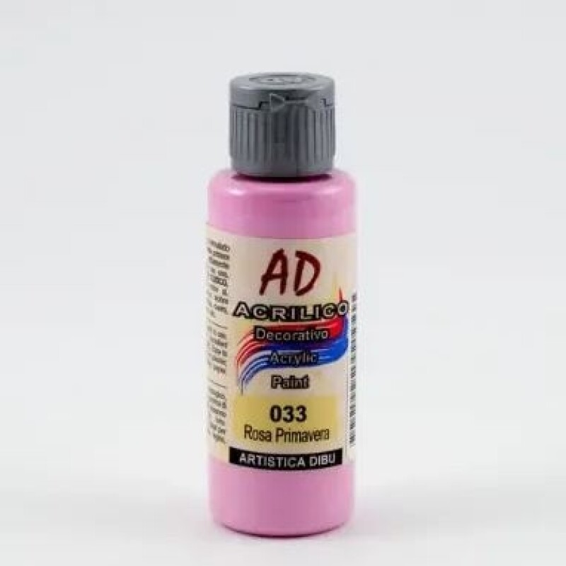 Acrílico Decorativo Ad 60 Ml Rosa Primavera #Acrílico Decorativo Ad 60 Ml Rosa Primavera