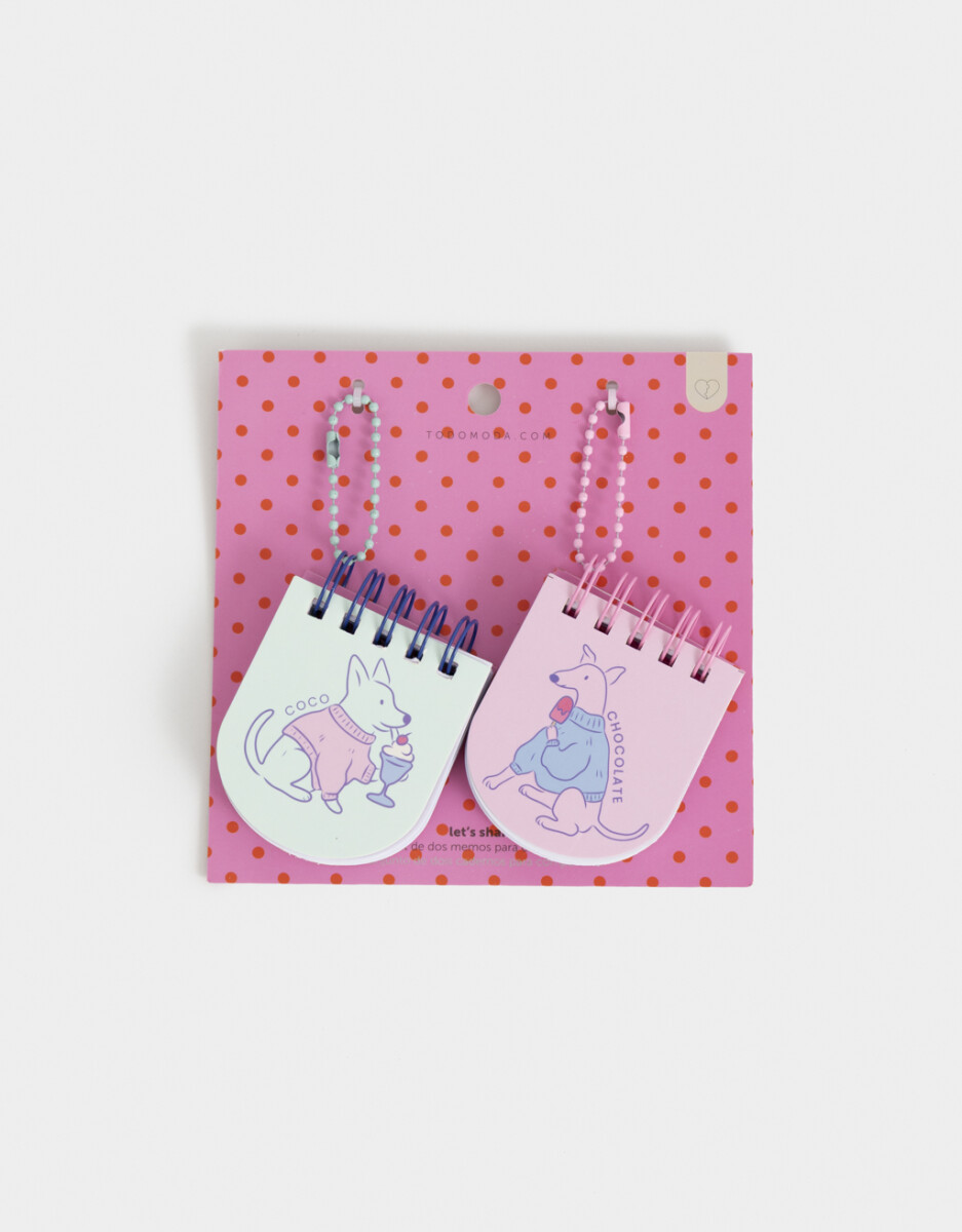 Set De Mini Anotadores Gelato Pop 