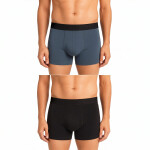 Quiksilver Boxers Hombre - Negro/Azul/Verde Militar Negro-Azul